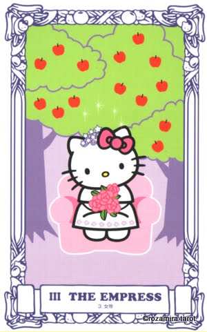 Hello Kitty Tarot Cards by Ryugi Kagami